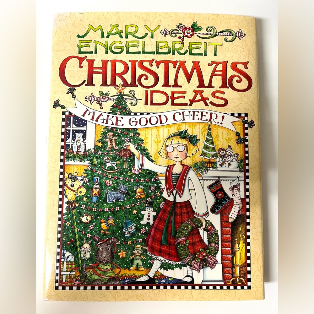 'Mary Engelbreit Christmas Ideas. Make Good Cheer' Illustration Craft Book 2005